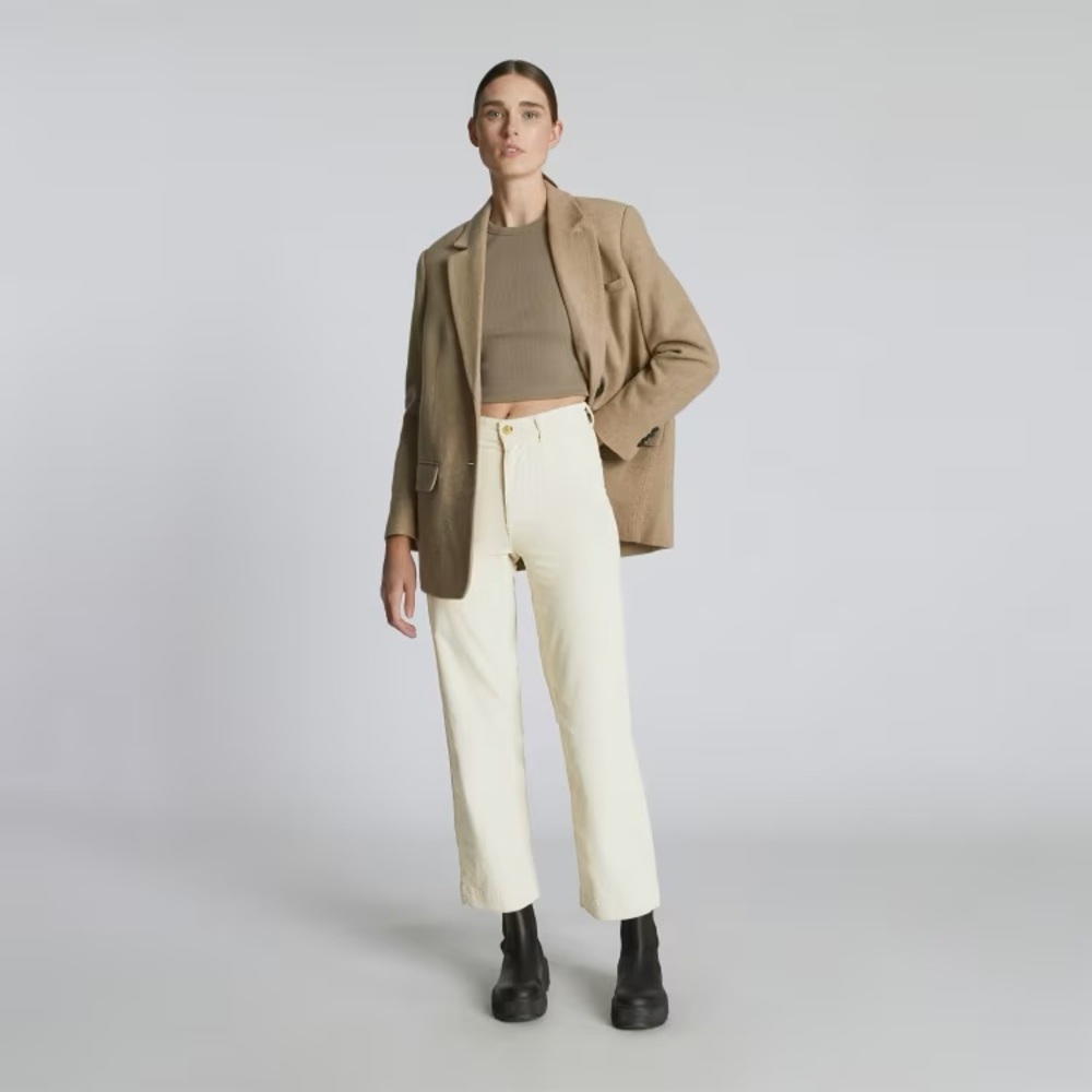 Everlane Wide Leg Corduroy Pants